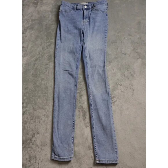 Free People Denim - Free People Jeans Women's Size 26 Blue Denim Skinny Straight Activewear